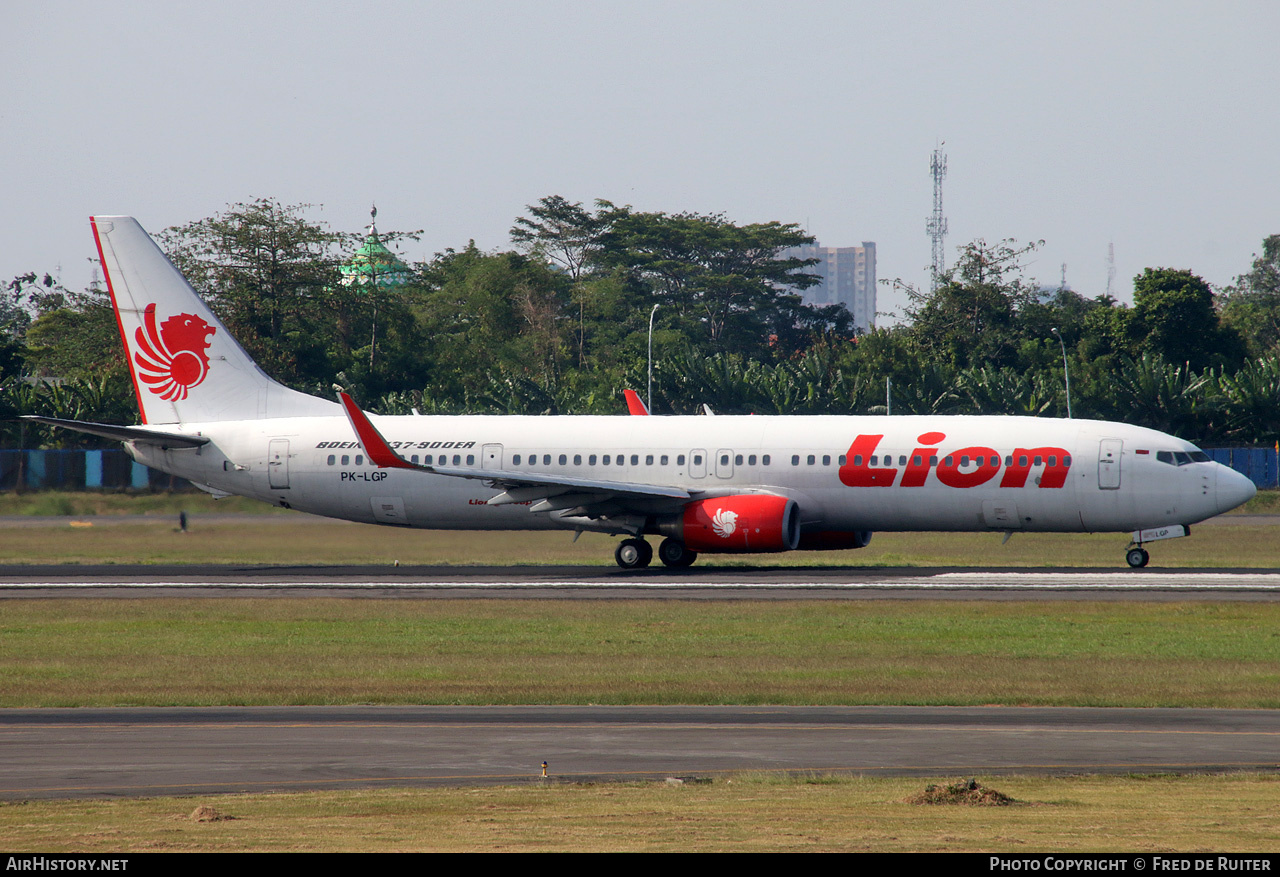 Aircraft Photo of PK-LGP | Boeing 737-9GP/ER | Lion Air | AirHistory.net #515405