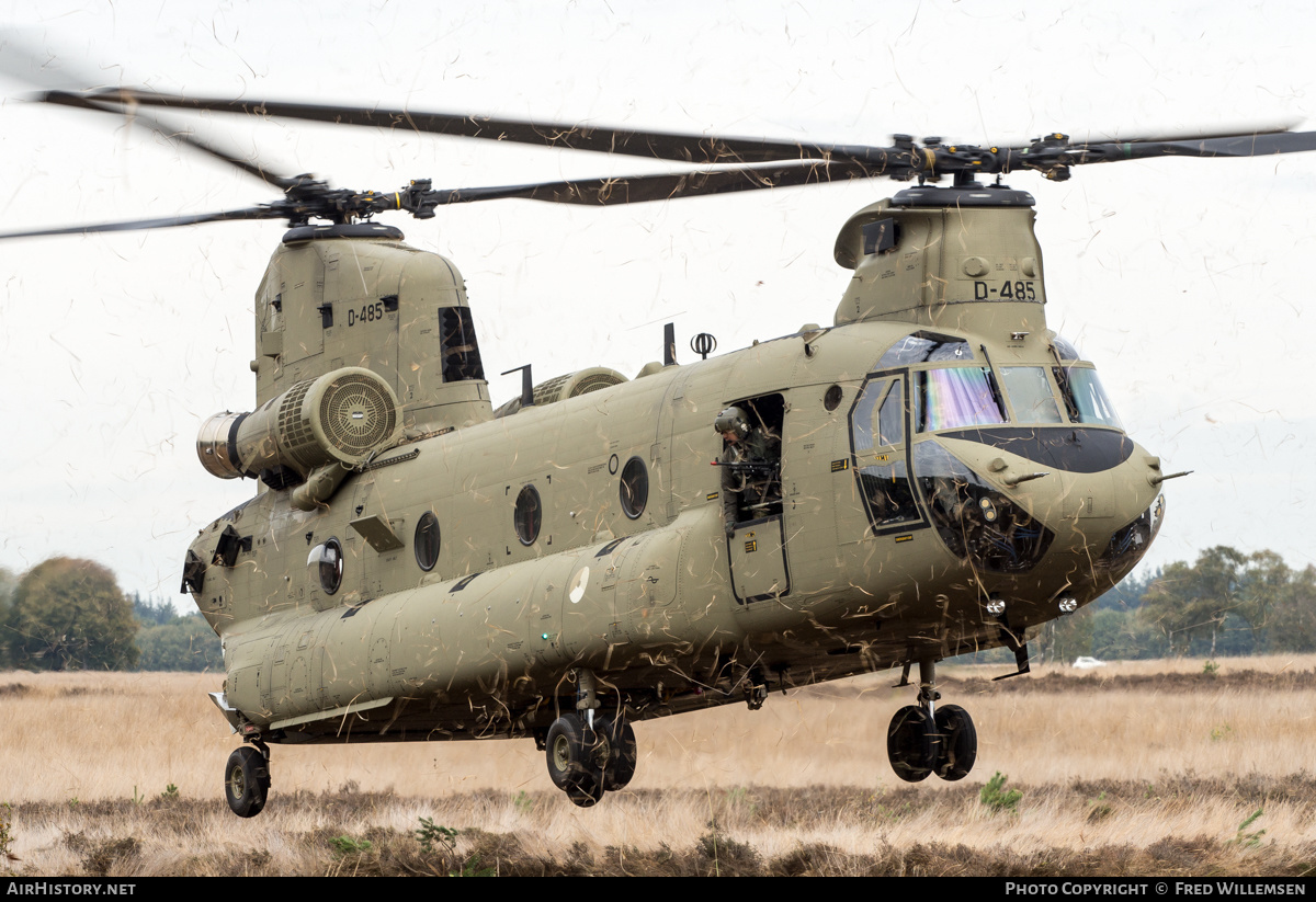 Aircraft Photo of D-485 | Boeing CH-47F Chinook (414) | Netherlands - Air Force | AirHistory.net #515420