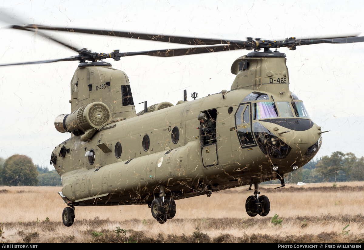 Aircraft Photo of D-485 | Boeing CH-47F Chinook (414) | Netherlands - Air Force | AirHistory.net #515420