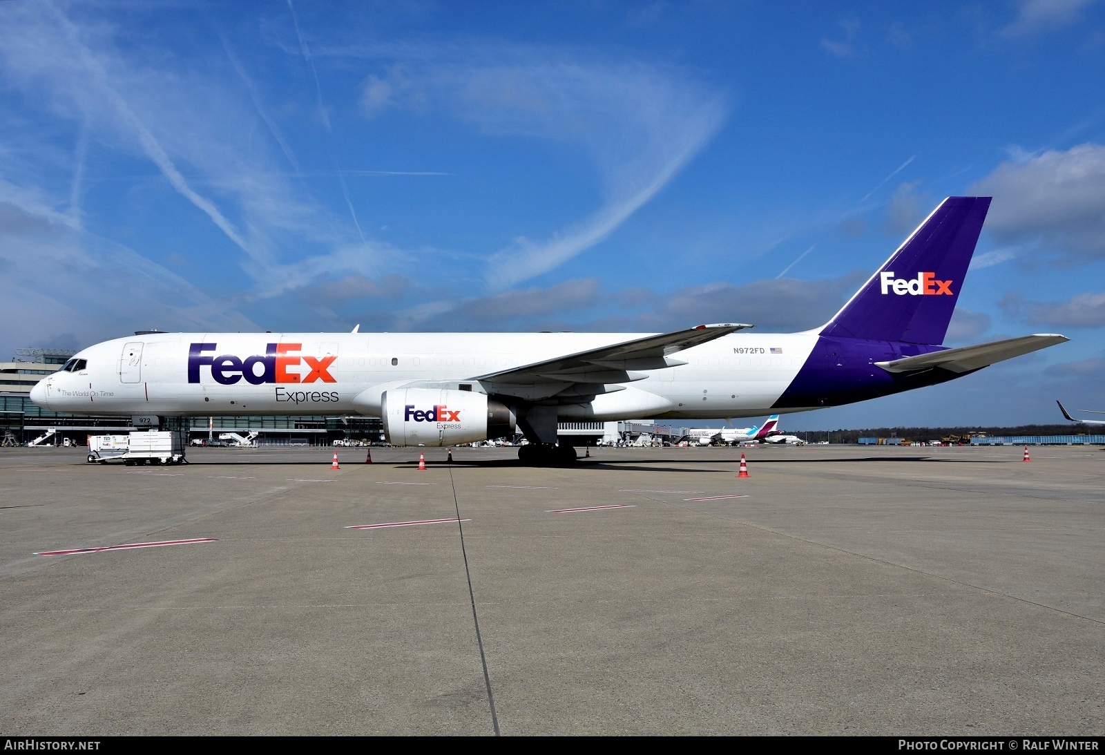 Aircraft Photo of N972FD | Boeing 757-28A(SF) | FedEx Express - Federal Express | AirHistory.net #515425