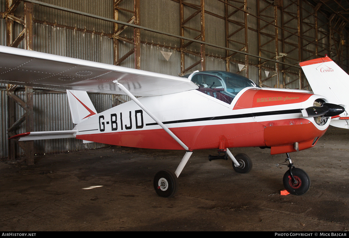 Aircraft Photo of G-BIJD | Bolkow BO-208C Junior | AirHistory.net #515440