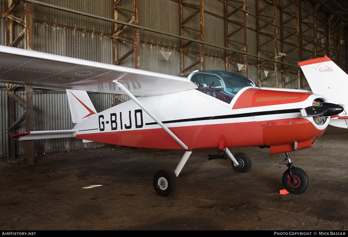 Aircraft Photo of G-BIJD | Bölkow Bo-208C Junior | AirHistory.net #515440