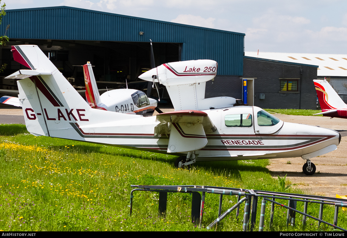 Aircraft Photo of G-LAKE | Lake LA-250 Renegade | AirHistory.net #515445