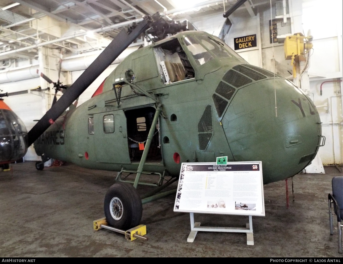 Aircraft Photo of 150553 | Sikorsky UH-34D Seahorse | USA - Marines | AirHistory.net #515451