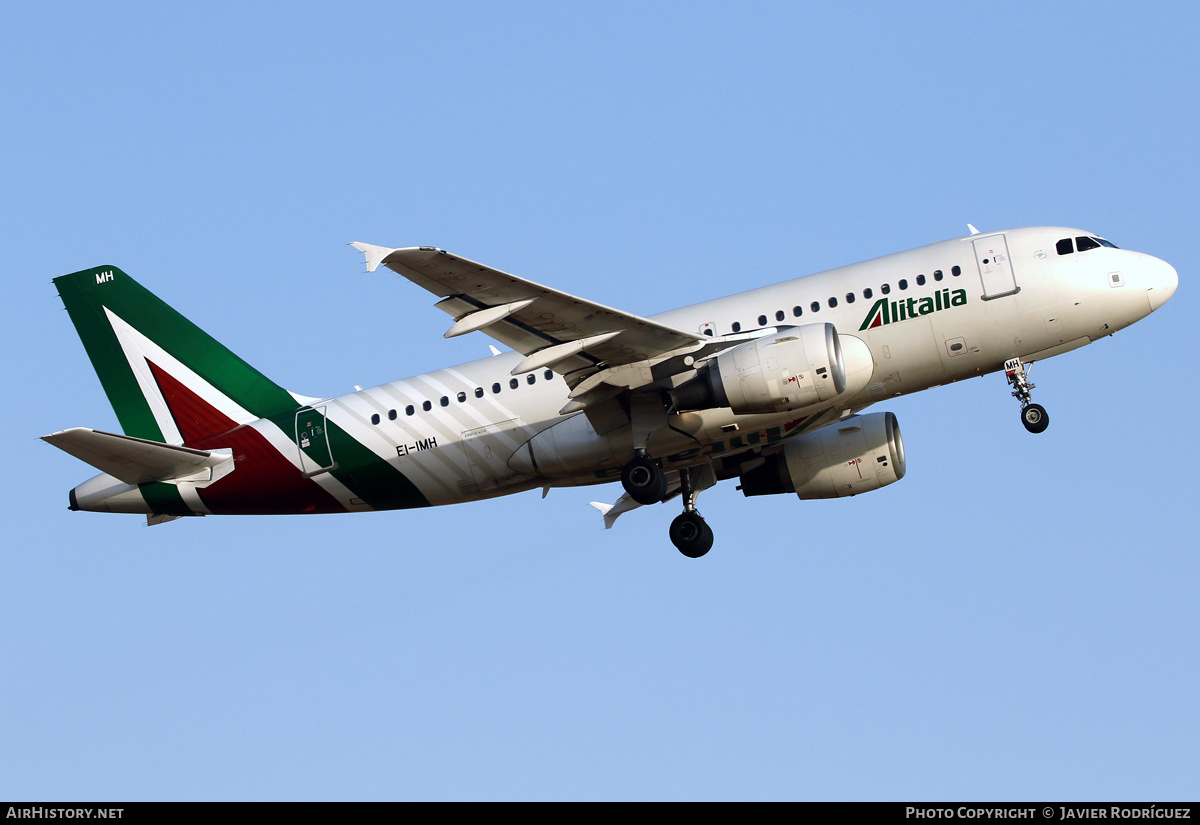 Aircraft Photo of EI-IMH | Airbus A319-112 | Alitalia | AirHistory.net #515463