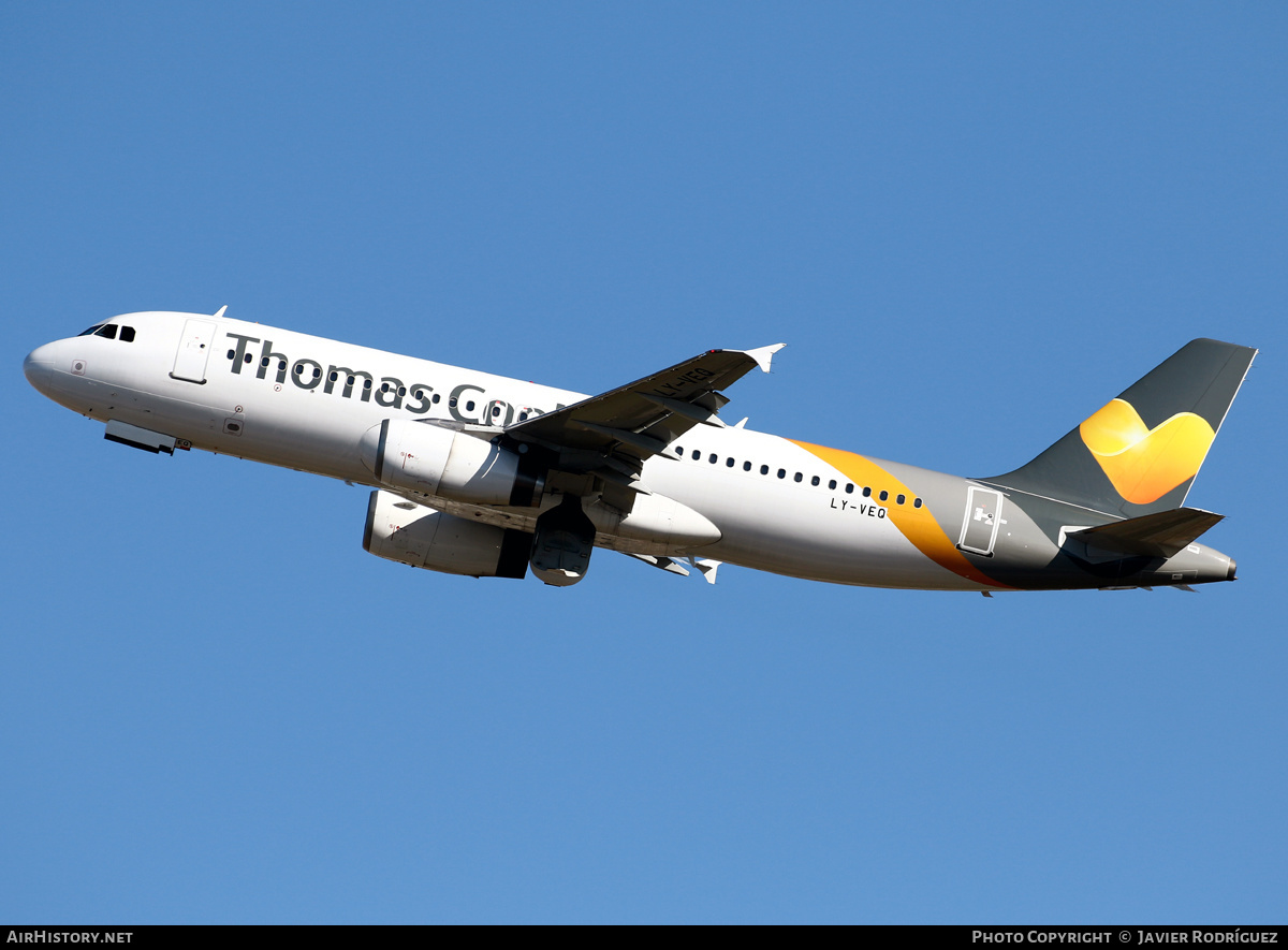 Aircraft Photo of LY-VEQ | Airbus A320-232 | Thomas Cook Airlines | AirHistory.net #515465