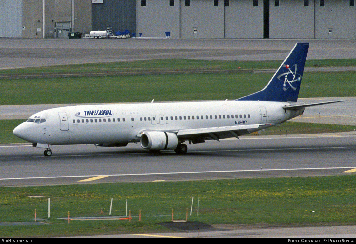 Aircraft Photo of N254RY | Boeing 737-4Y0 | Trans Global Vacations | AirHistory.net #515471