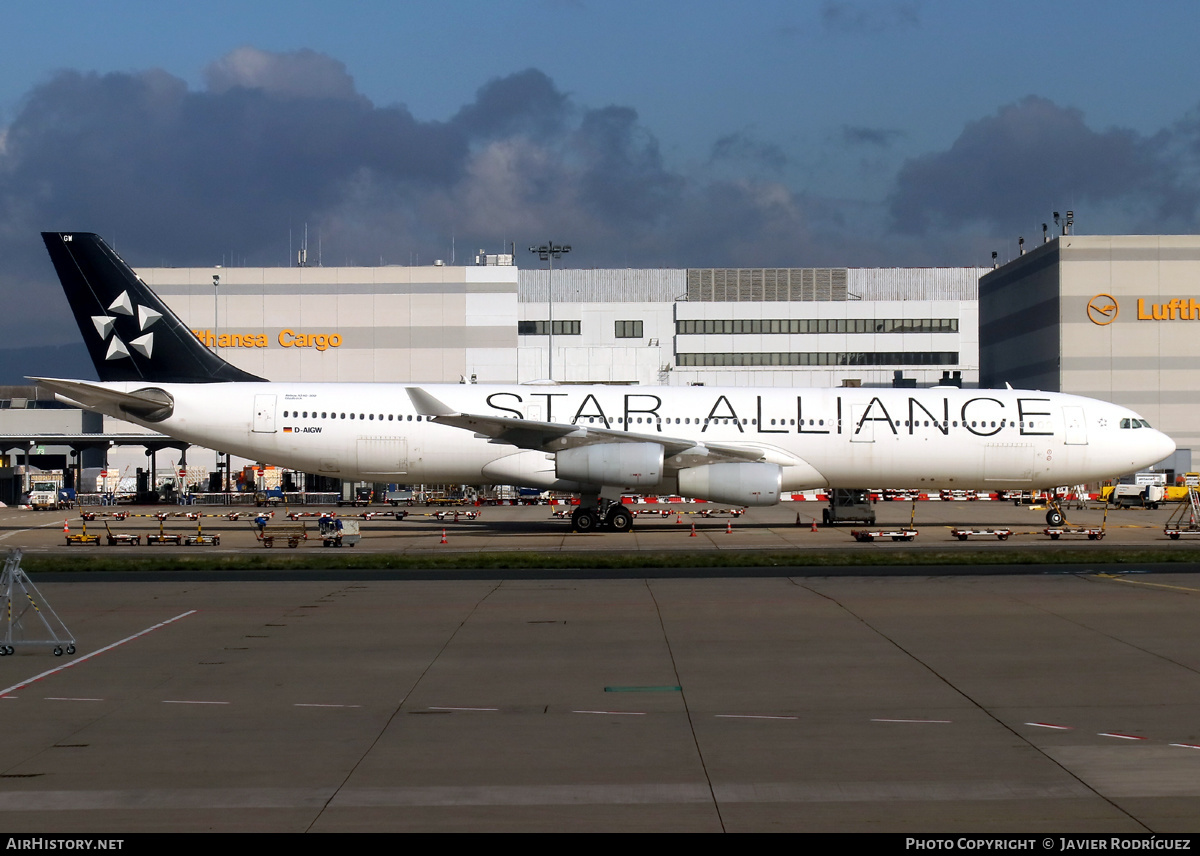 Aircraft Photo of D-AIGW | Airbus A340-313X | Lufthansa | AirHistory.net #515475