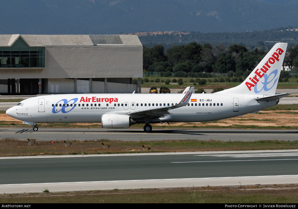 Aircraft Photo of EC-JBJ | Boeing 737-85P | Air Europa | AirHistory.net #515477