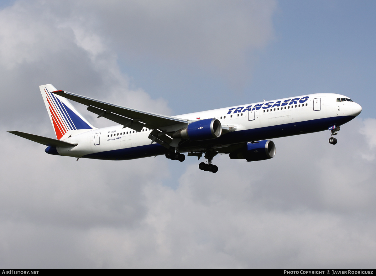 Aircraft Photo of EI-RUW | Boeing 767-36N/ER | Transaero Airlines | AirHistory.net #515488