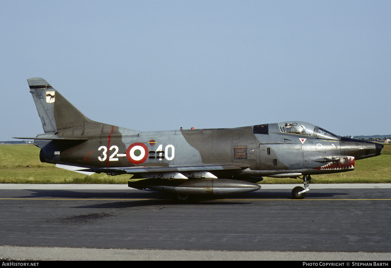 Aircraft Photo of MM6477 | Fiat G-91Y | Italy - Air Force | AirHistory.net #515499