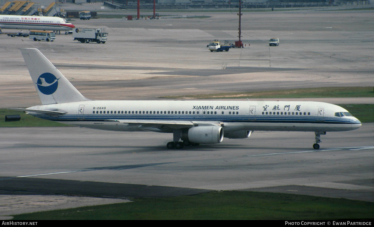 Aircraft Photo of B-2849 | Boeing 757-25C | Xiamen Airlines | AirHistory.net #515514