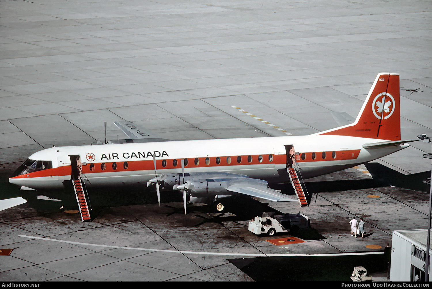 Aircraft Photo of CF-TKV | Vickers 952 Vanguard | Air Canada | AirHistory.net #515516