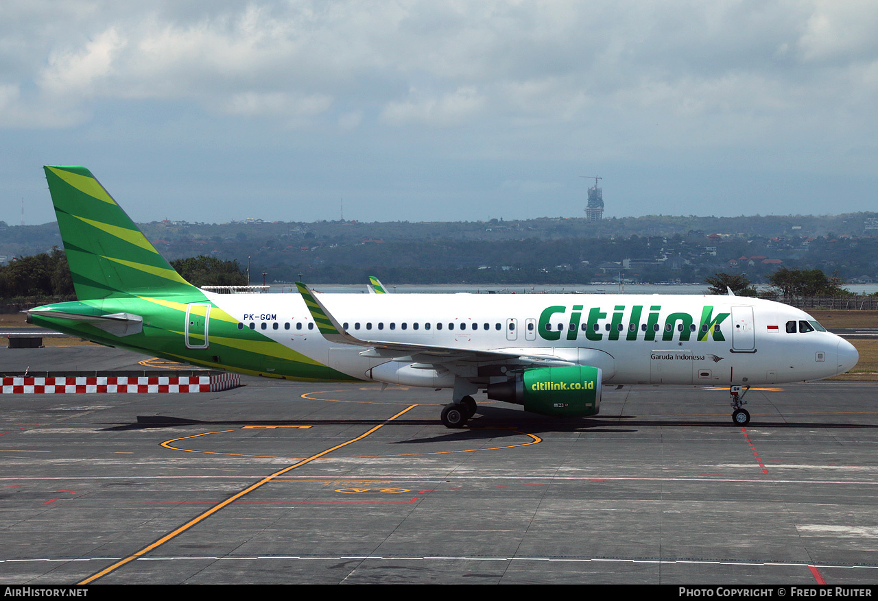 Aircraft Photo of PK-GQM | Airbus A320-214 | Citilink | AirHistory.net #515526