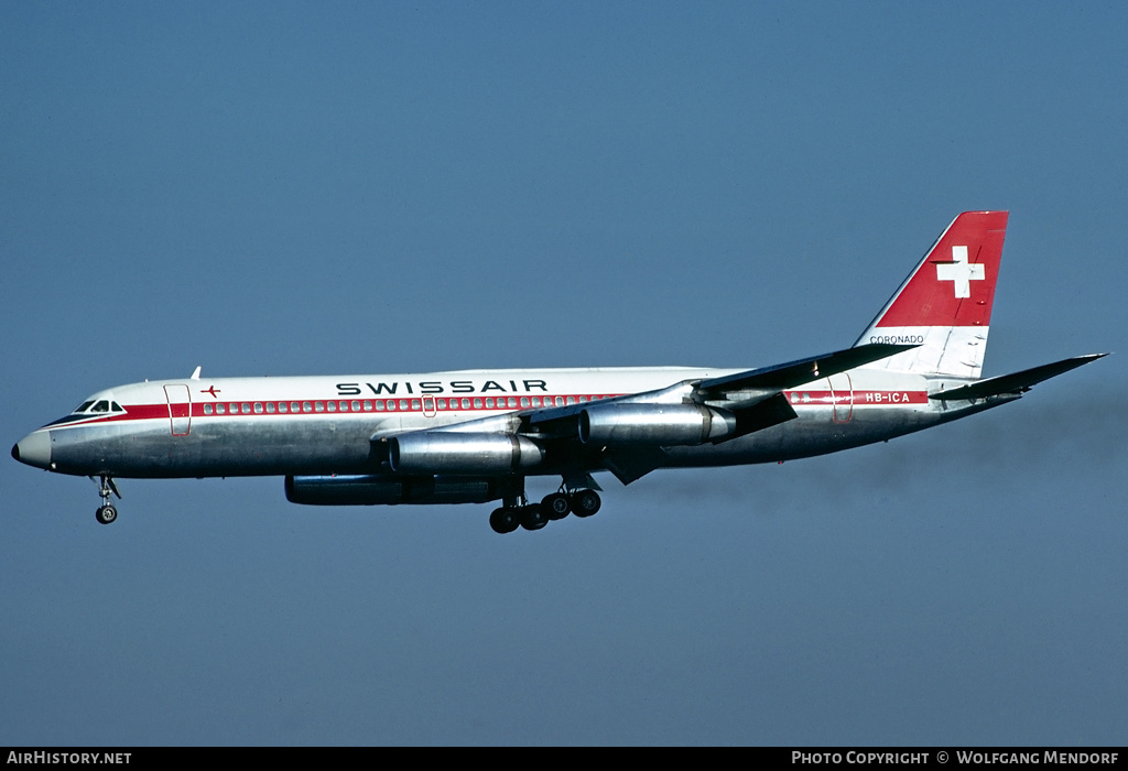 Aircraft Photo of HB-ICA | Convair 990A Coronado (30A-6) | Swissair | AirHistory.net #515533