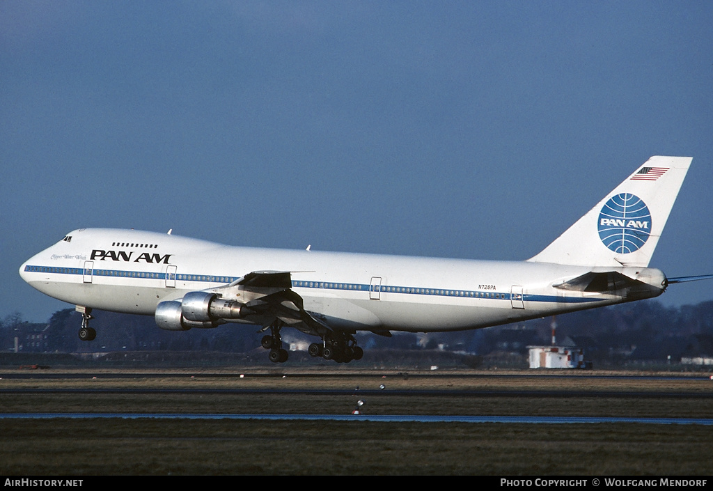 Aircraft Photo of N728PA | Boeing 747-212B/SCD | Pan American World Airways - Pan Am | AirHistory.net #515538