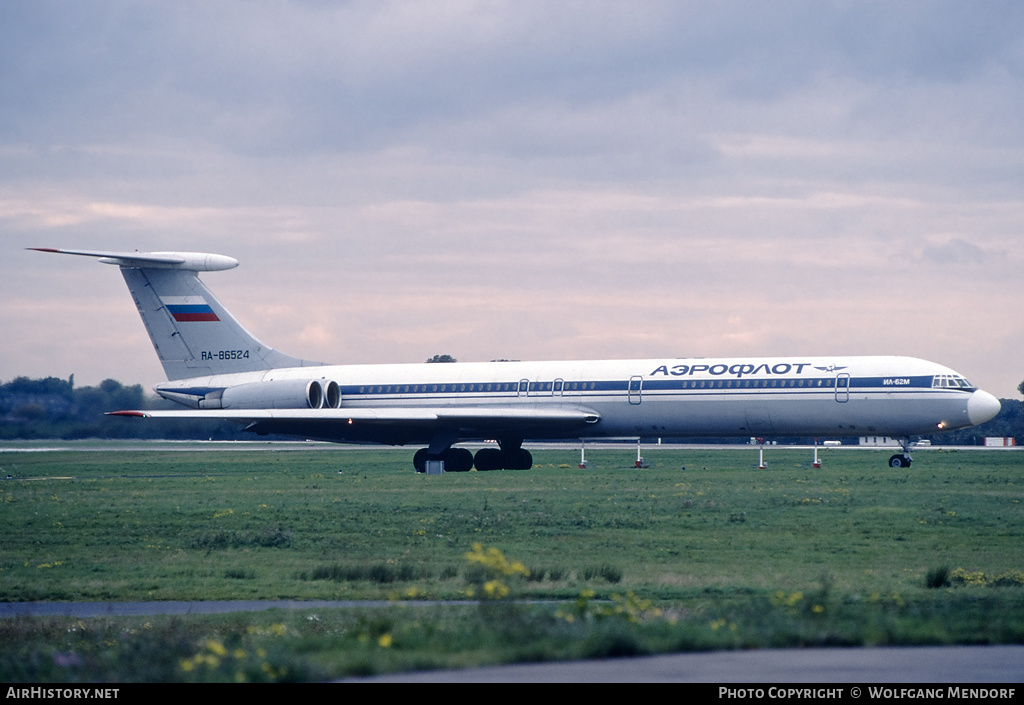 Aircraft Photo of RA-86524 | Ilyushin Il-62M | Aeroflot | AirHistory.net #515545