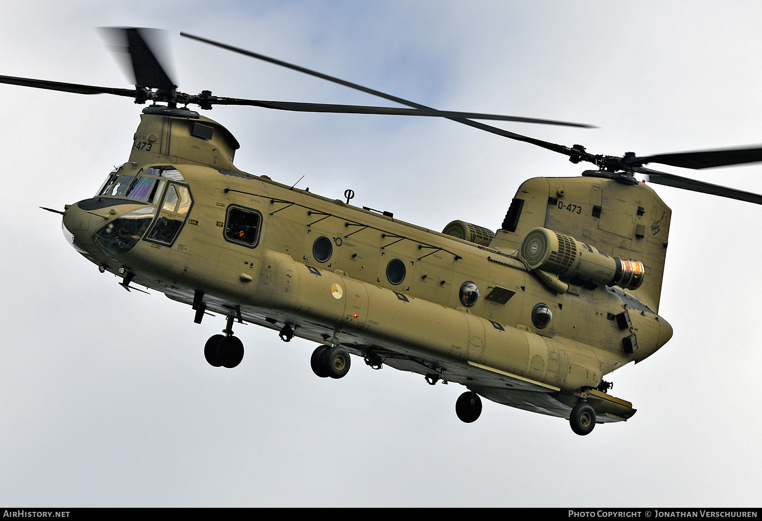 Aircraft Photo of D-473 | Boeing CH-47F Chinook (414) | Netherlands - Air Force | AirHistory.net #515552