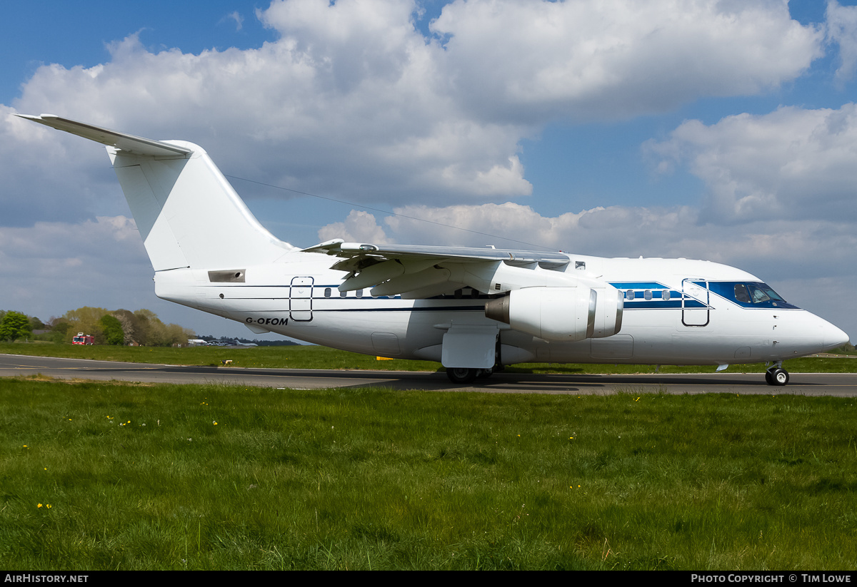 Aircraft Photo of G-OFOM | British Aerospace BAe-146-100 | AirHistory.net #515566