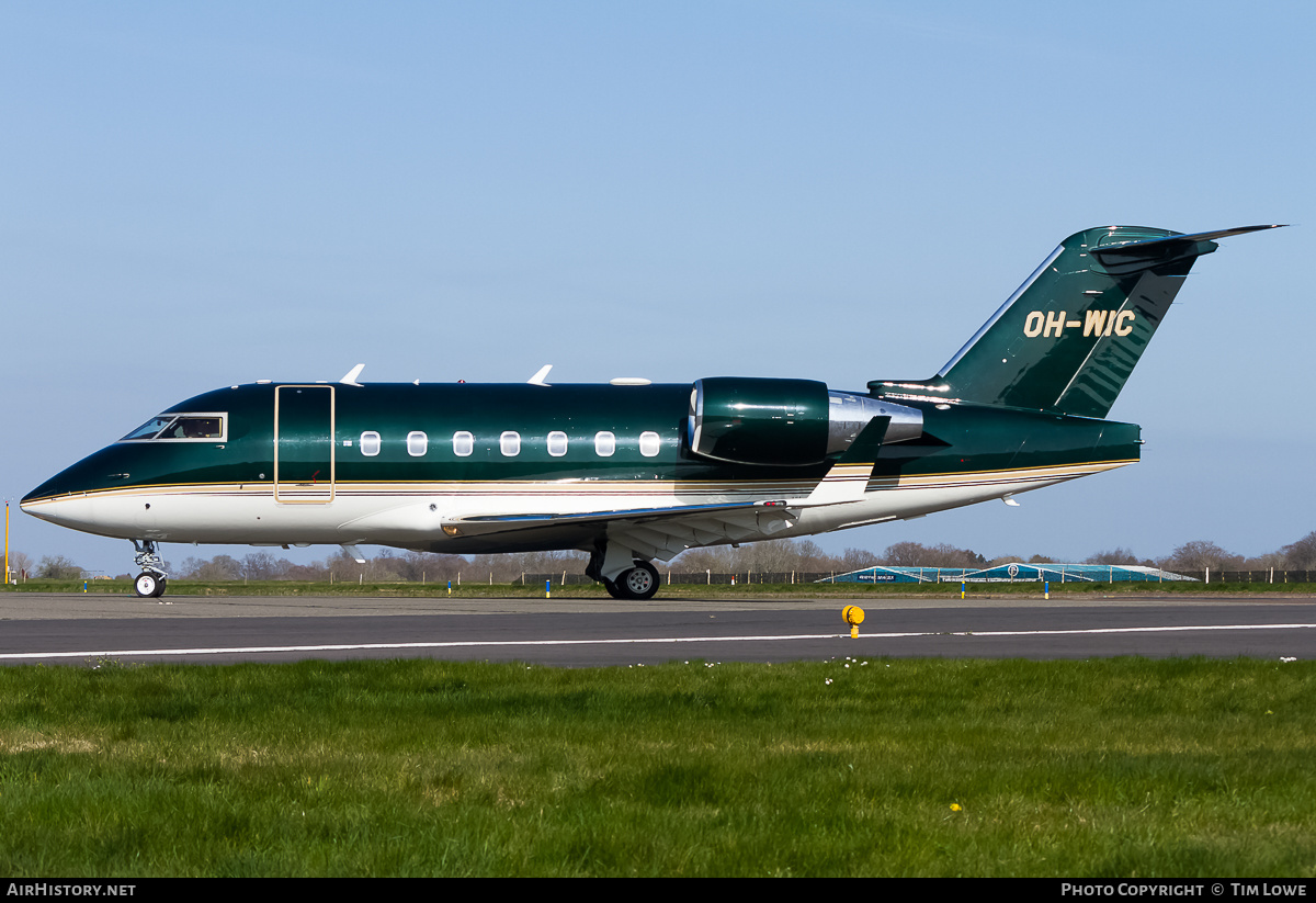 Aircraft Photo of OH-WIC | Bombardier Challenger 604 (CL-600-2B16) | AirHistory.net #515567
