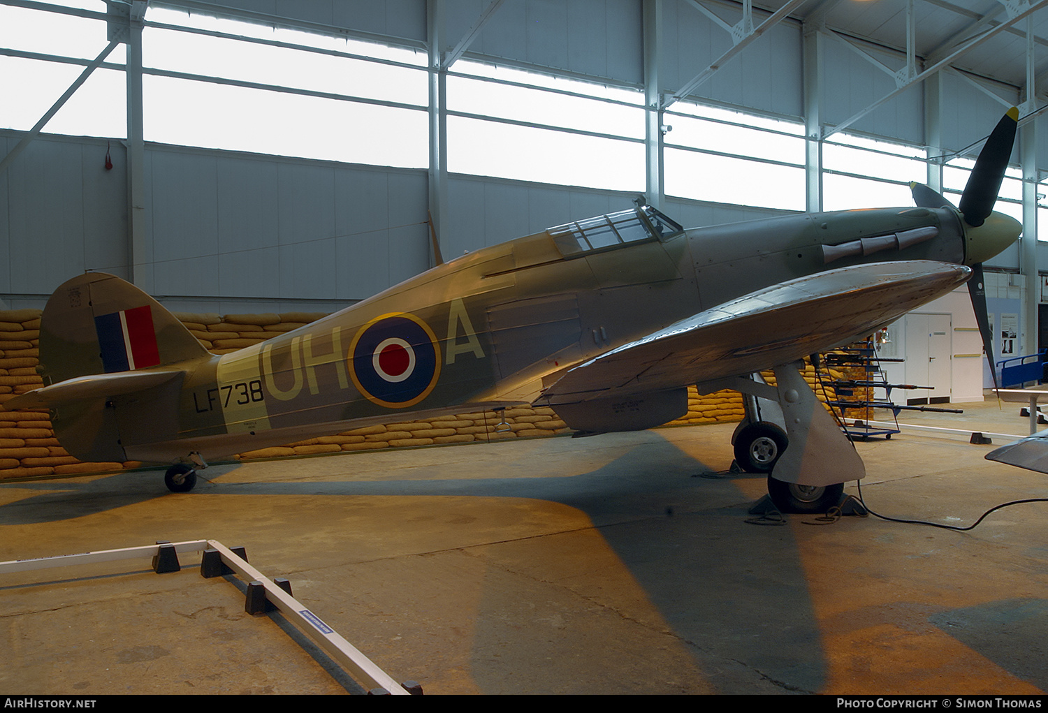 Aircraft Photo of LF738 | Hawker Hurricane Mk2C | UK - Air Force | AirHistory.net #515575