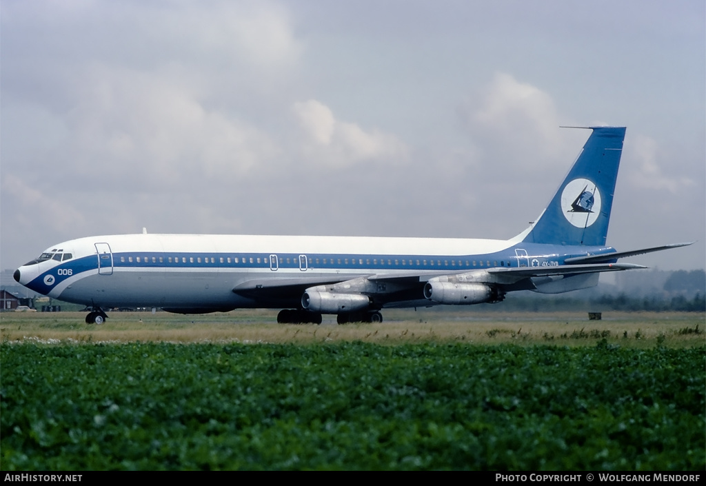 Aircraft Photo of 006 / 4X-JYA | Boeing 707-124 | Israel - Air Force | AirHistory.net #515583