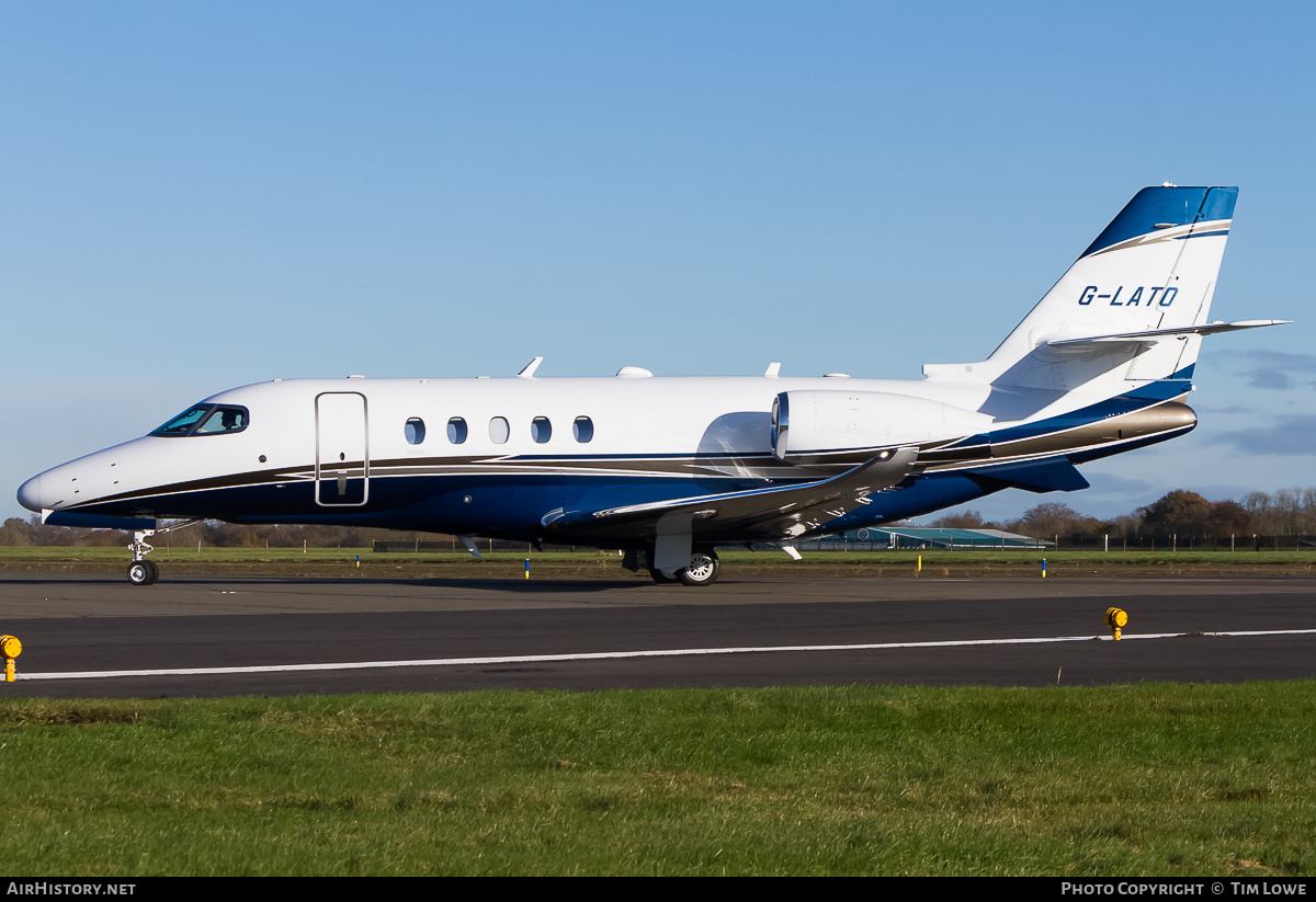 Aircraft Photo of G-LATO | Cessna 680A Citation Latitude | AirHistory.net #515593