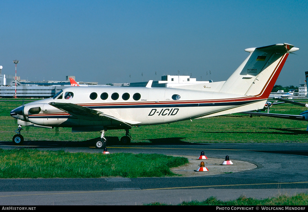 Aircraft Photo of D-ICID | Beech B200 Super King Air | Interot Flugdienst | AirHistory.net #515595