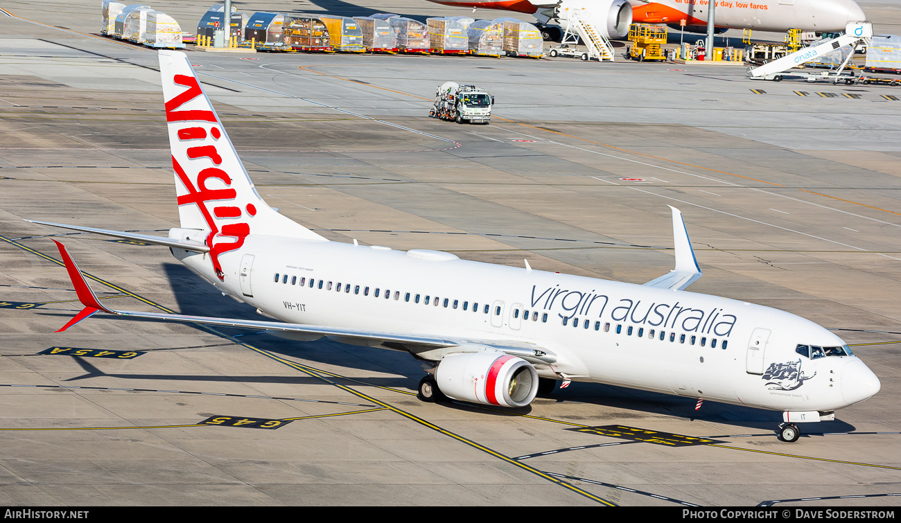 Aircraft Photo of VH-YIT | Boeing 737-8FE | Virgin Australia Airlines | AirHistory.net #515597