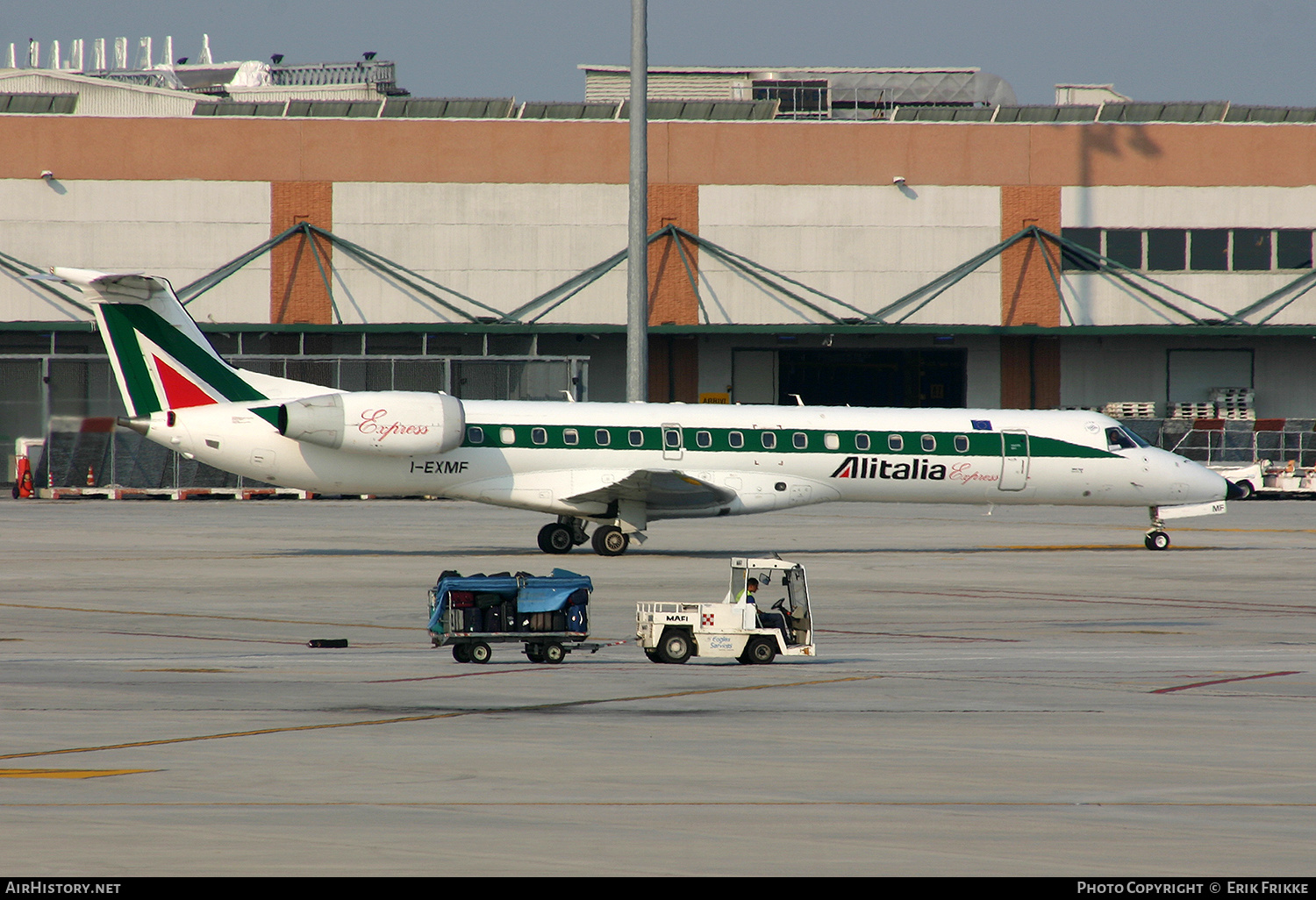 Aircraft Photo of I-EXMF | Embraer ERJ-145LR (EMB-145LR) | Alitalia Express | AirHistory.net #515605