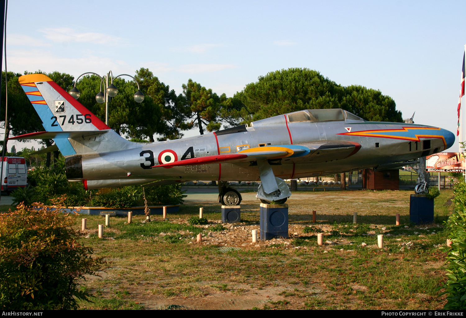 Aircraft Photo of MM52-7399 | Republic RF-84F Thunderflash | Italy - Air Force | AirHistory.net #515606