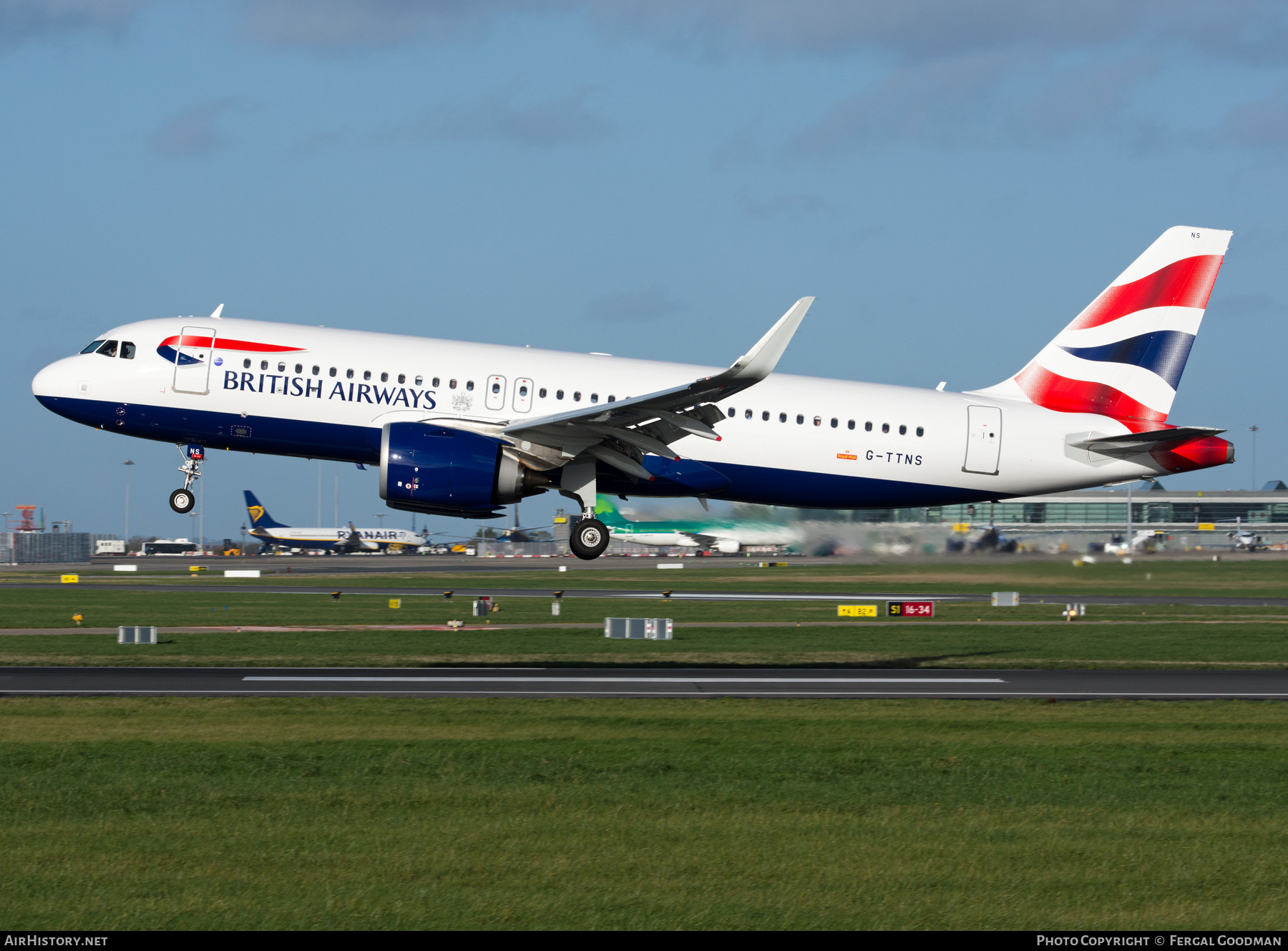 Aircraft Photo of G-TTNS | Airbus A320-251N | British Airways | AirHistory.net #515607
