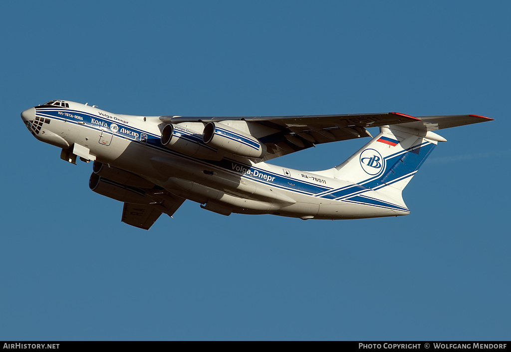 Aircraft Photo of RA-76511 | Ilyushin Il-76TD-90VD | Volga-Dnepr Airlines | AirHistory.net #515614