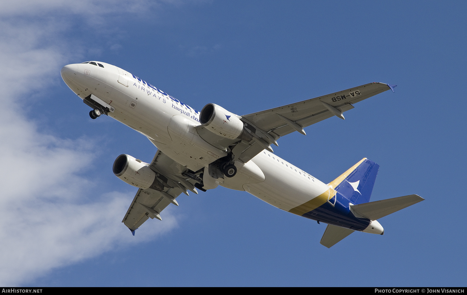 Aircraft Photo of 5A-MSB | Airbus A320-214 | MedSky Airways | AirHistory.net #515625