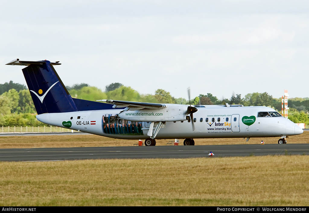 Aircraft Photo of OE-LIA | Bombardier DHC-8-311Q Dash 8 | InterSky | AirHistory.net #515628