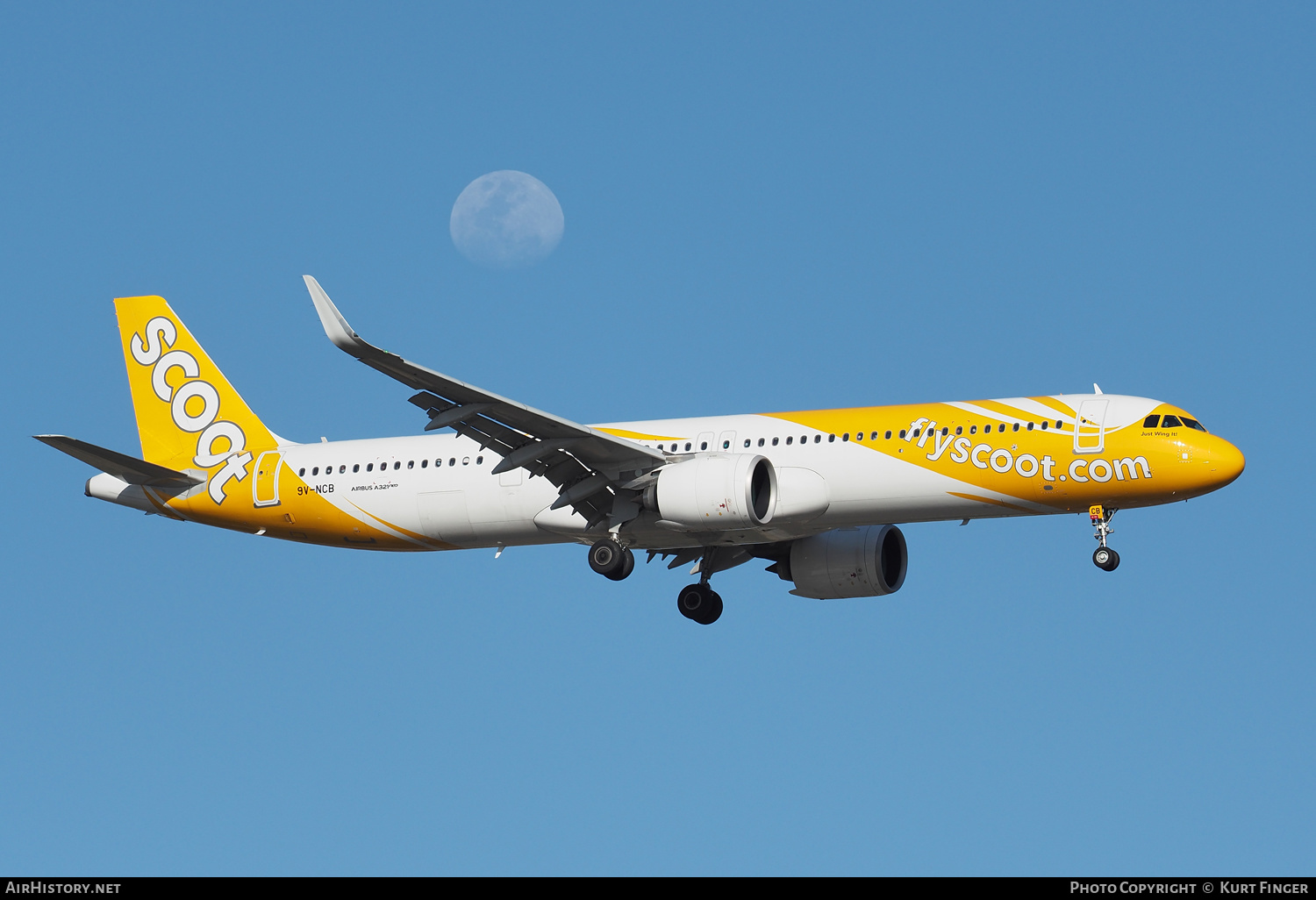 Aircraft Photo of 9V-NCB | Airbus A321-251NX | Scoot | AirHistory.net #515633