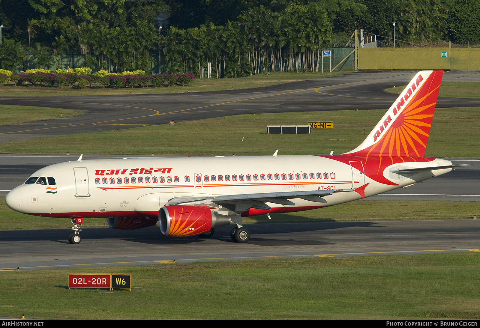 Aircraft Photo of VT-SCI | Airbus A319-112 | Air India | AirHistory.net #515637