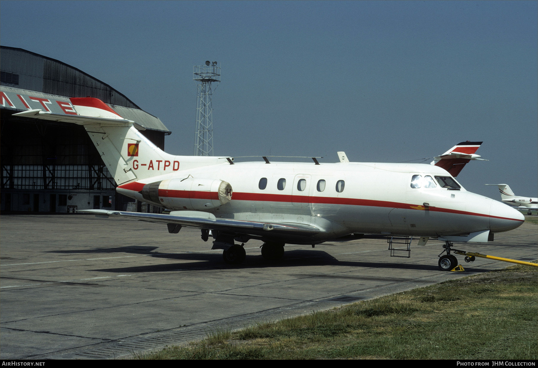 Aircraft Photo of G-ATPD | Hawker Siddeley HS-125-1B/522 | Shell | AirHistory.net #515646