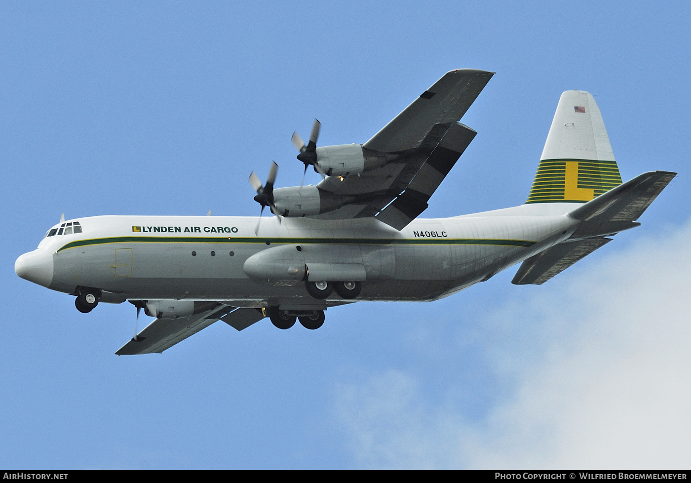 Aircraft Photo of N406LC | Lockheed L-100-30 Hercules (382G) | Lynden Air Cargo | AirHistory.net #515659
