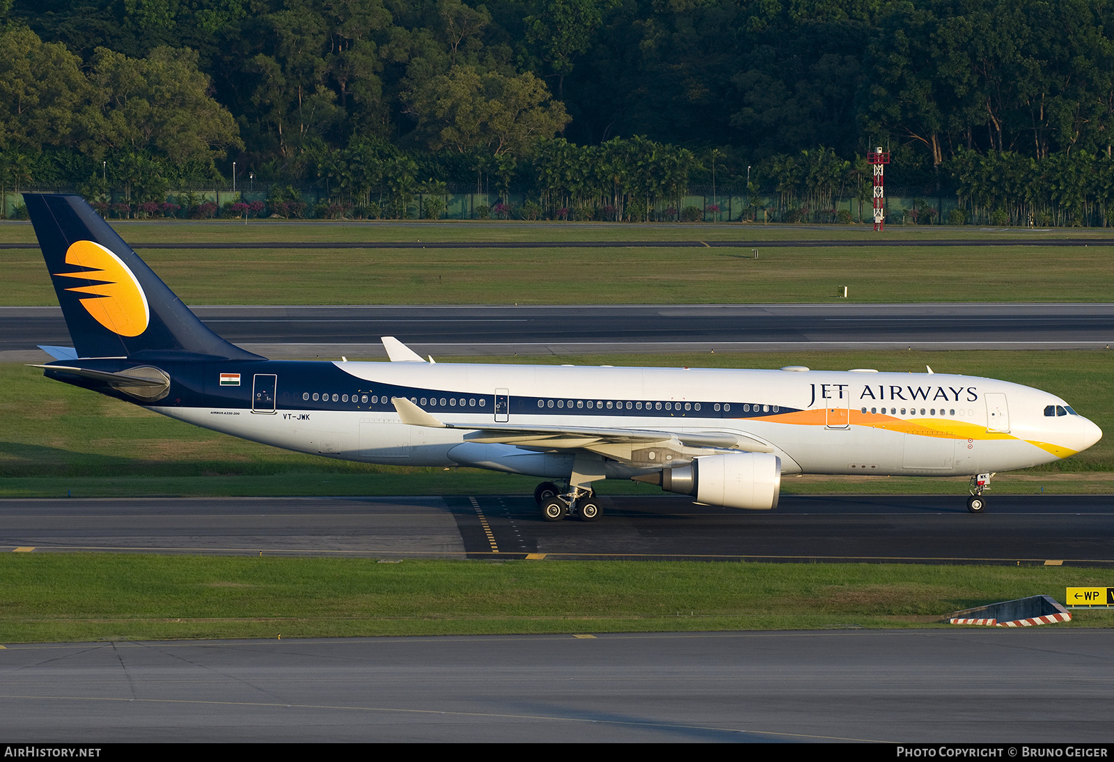 Aircraft Photo of VT-JWK | Airbus A330-202 | Jet Airways | AirHistory.net #515660