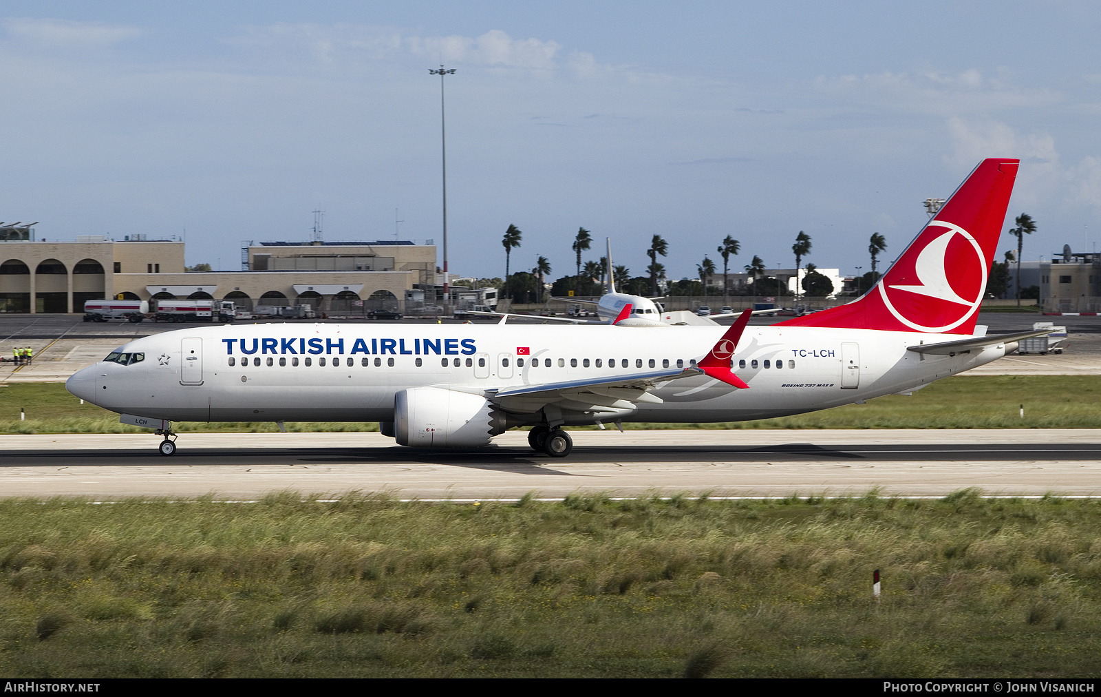 Aircraft Photo of TC-LCH | Boeing 737-8 Max 8 | Turkish Airlines | AirHistory.net #515662