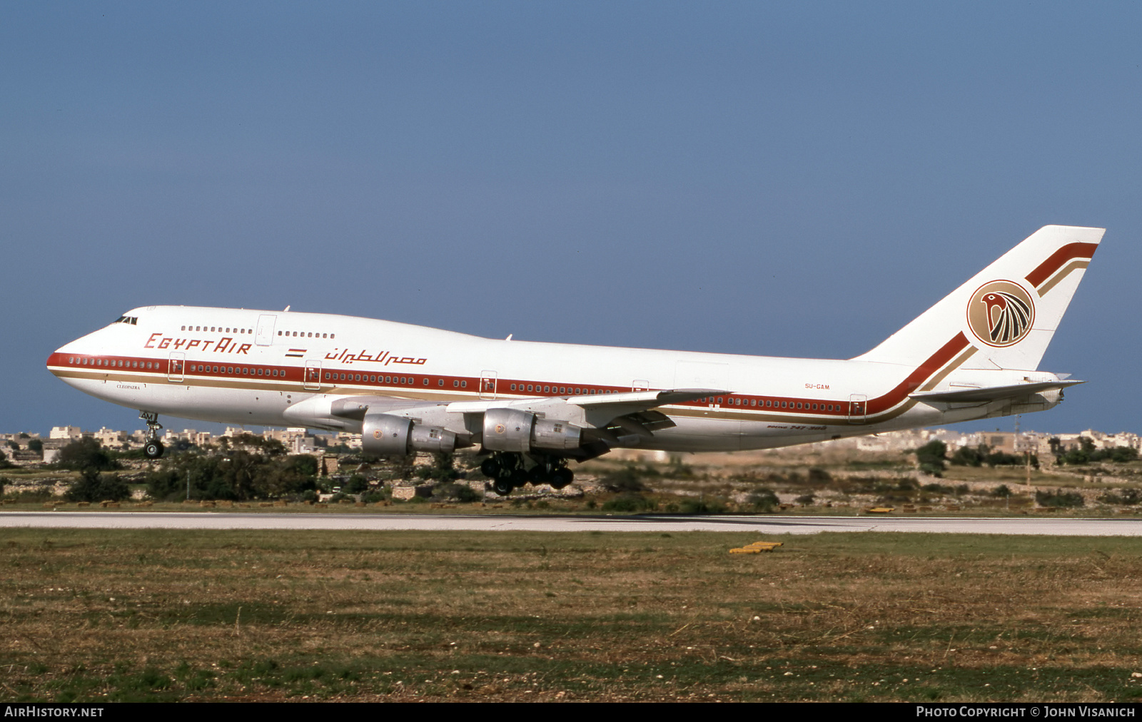 Aircraft Photo of SU-GAM | Boeing 747-366M | EgyptAir | AirHistory.net #515672