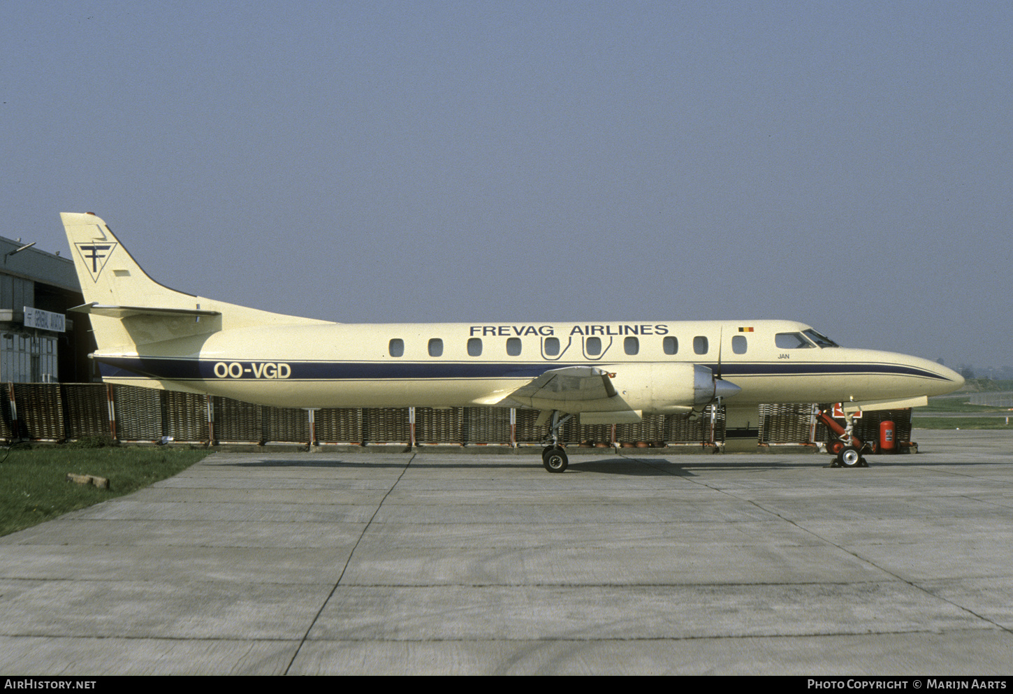 Aircraft Photo of OO-VGD | Fairchild Swearingen SA-227AC Metro III | Frevag Airlines | AirHistory.net #515683