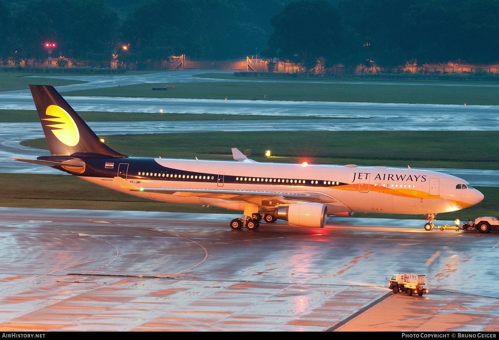 Aircraft Photo of VT-JWP | Airbus A330-202 | Jet Airways | AirHistory.net #515690