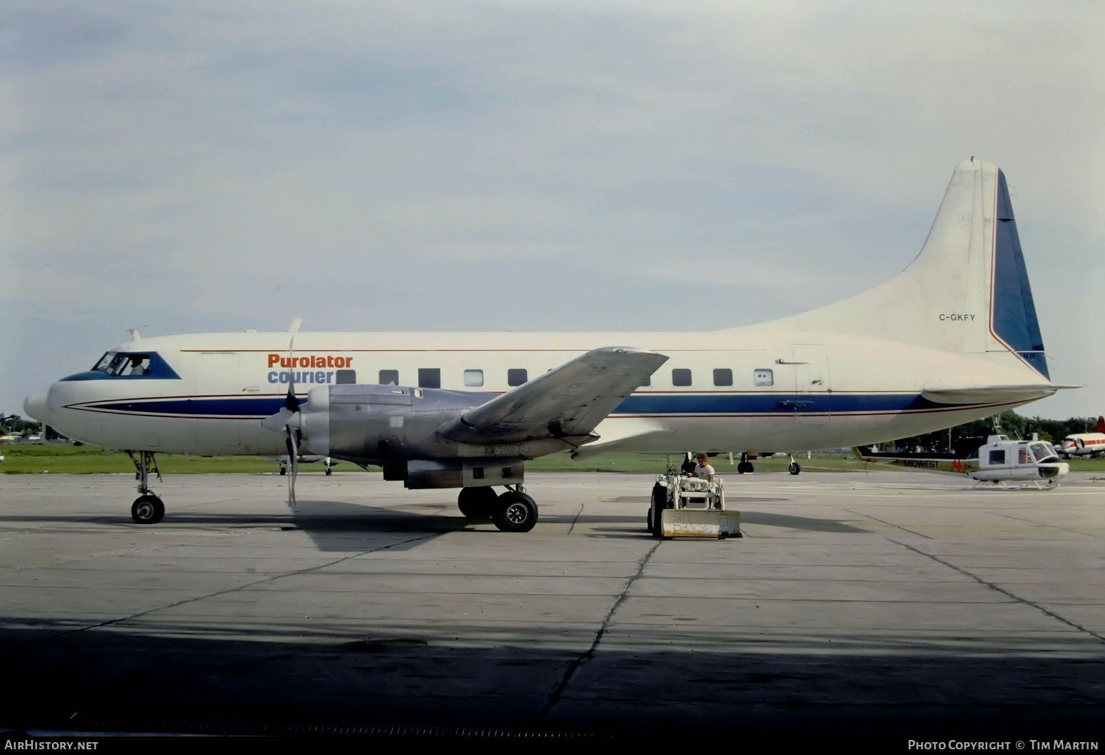 Aircraft Photo of C-GKFY | Convair 580/F | Purolator Courier | AirHistory.net #515699