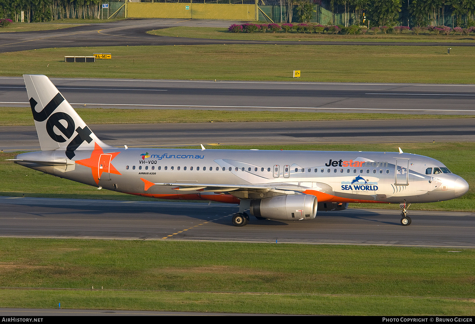 Aircraft Photo of VH-VQQ | Airbus A320-232 | Jetstar Airways | AirHistory.net #515704