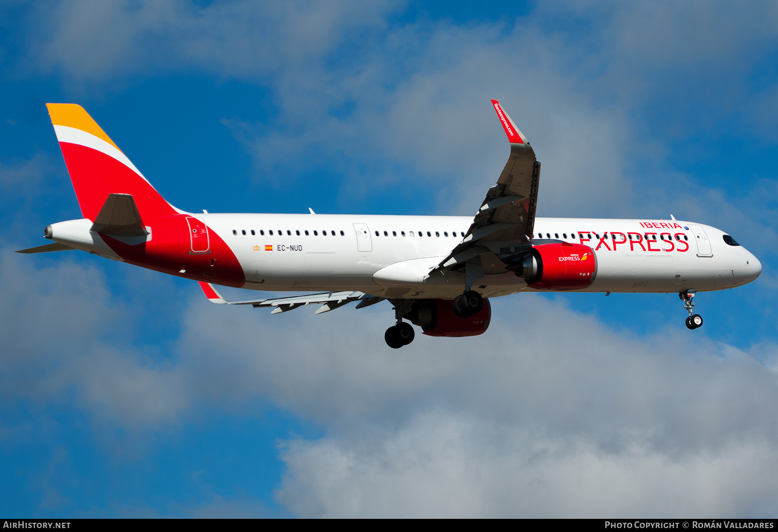 Aircraft Photo of EC-NUD | Airbus A321-251NX | Iberia Express | AirHistory.net #515708