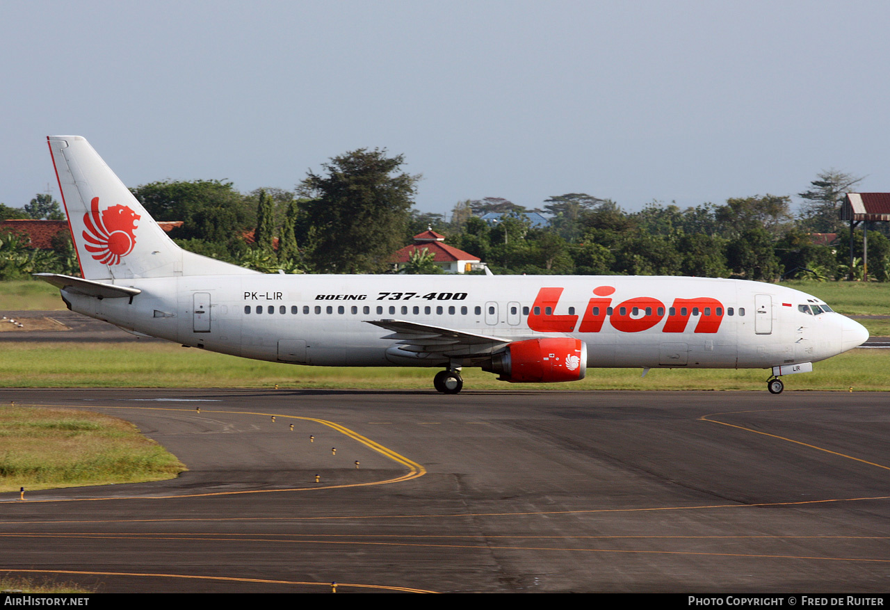 Aircraft Photo of PK-LIR | Boeing 737-4Y0 | Lion Air | AirHistory.net #515715
