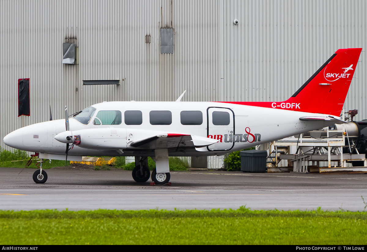Aircraft Photo of C-GDFK | Piper PA-31-350 Chieftain | Air Liaison | AirHistory.net #515731