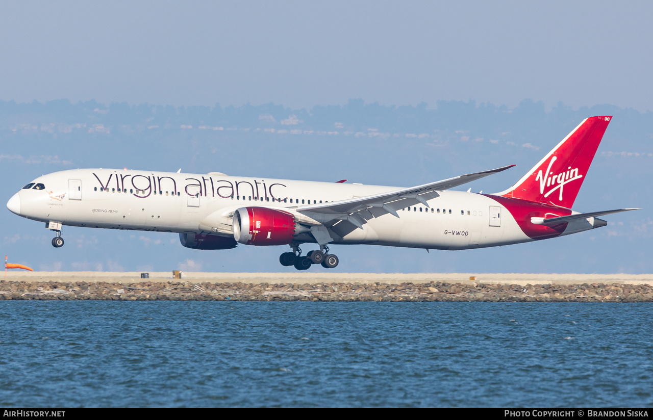 Aircraft Photo of G-VWOO | Boeing 787-9 Dreamliner | Virgin Atlantic Airways | AirHistory.net #515751